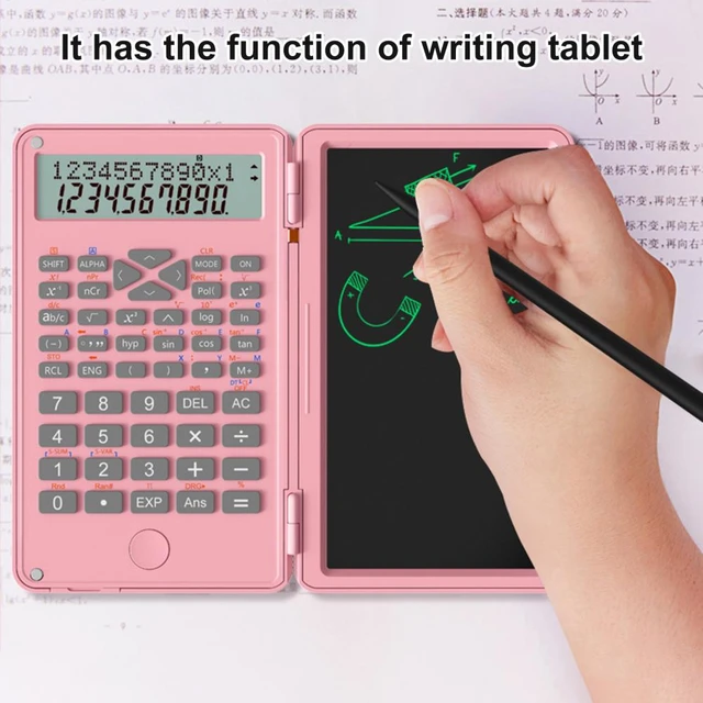 8 dígitos bolso calculadora solar função padrão estudante calculadora  grande display lcd calculadora com jogo de mapa labirinto - AliExpress