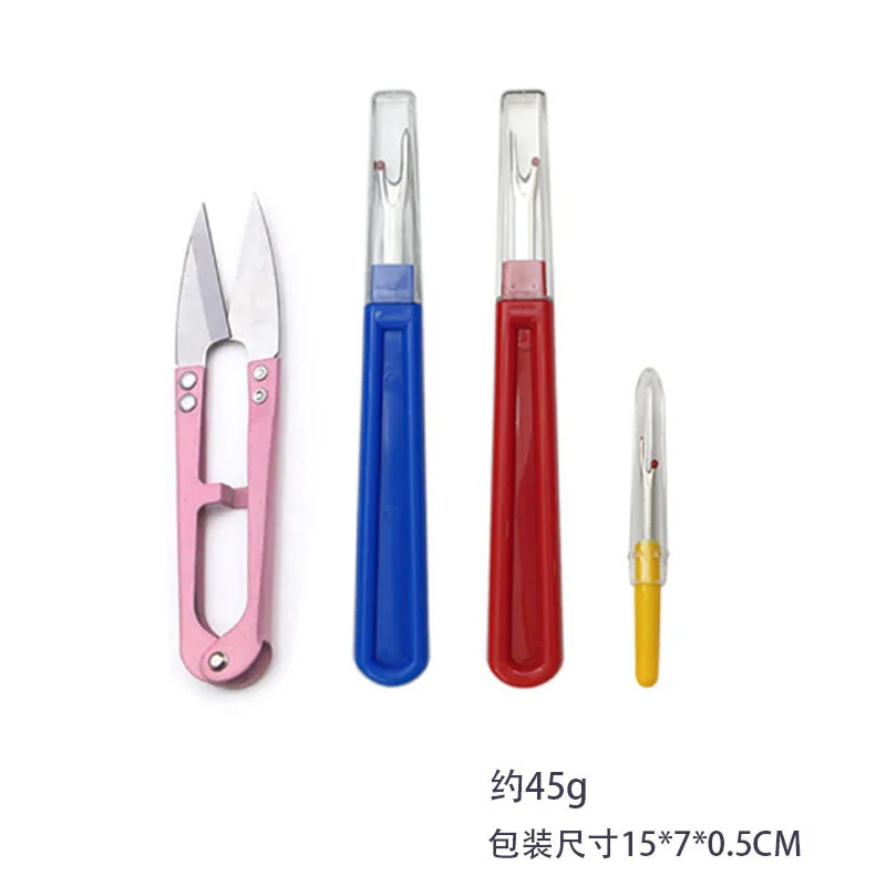 Sewing Seam Ripper Kit Colorful Sewing Stitch Thread Unpicker Cutter Remover for Sewing Crafting Needlework Embroidery Tool
