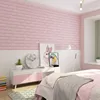 70cm*1m  3D Brick Pattern Wall Panels Wallpaper DIY Waterproof for Living Room Bedroom Kitchen Background Wall Decoration 4