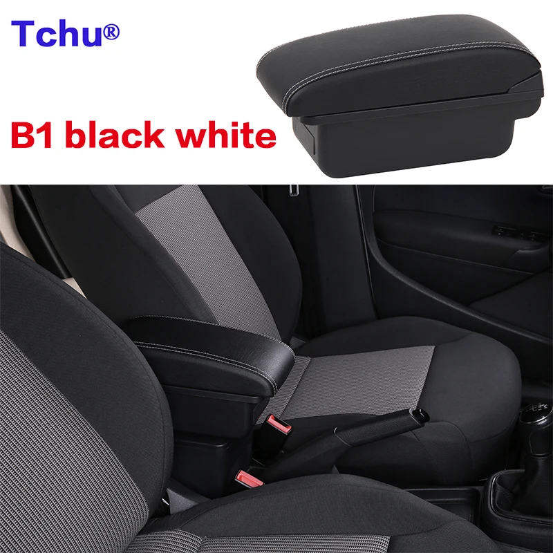 For Renault Clio 4 Armrest Box Renault Captur Clio 3 III IV Accessories Storage Box USB Multifunction clio4 clio3 Armrest box car pedals Interior Parts