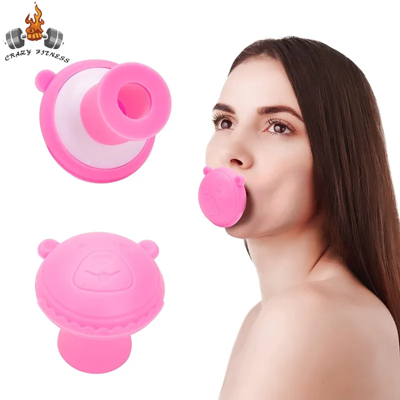 

Silicone V Face Facial Lifter Face Exerciser Jaw Exerciser for Jawline Shaper Masseter Muscle Trainer for Double Chin Reducer