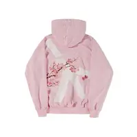 Streetwear Y2K Harajuku Cute Cherry Blossom Graphic Print Oversized Hoodie Gothic Casual Pullover Sweatshirt Men Women Clothing - Image 3