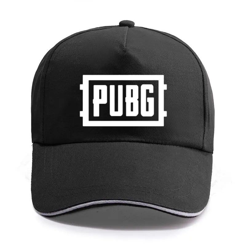 

Chapéu pubg unissex para cosplay, boné de beisebol estampado para homens e mulheres, chapéu de algodão tipo beisebol e camin