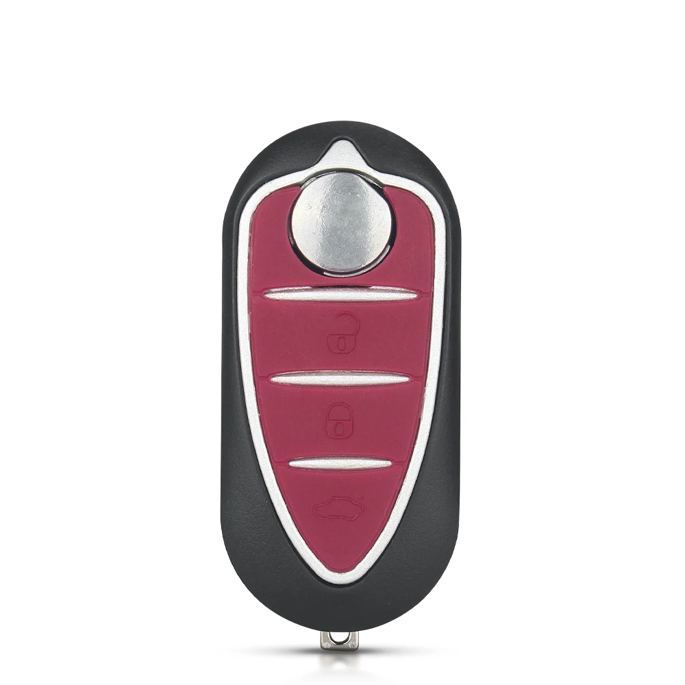 KEYYOU Für Alfa Romeo Mito Giulietta GTO 159 Hohe Qualität 3 Tasten Fernbedienung Klapp Flid Auto Schlüsselanhänger Fall Shell Abdeckung