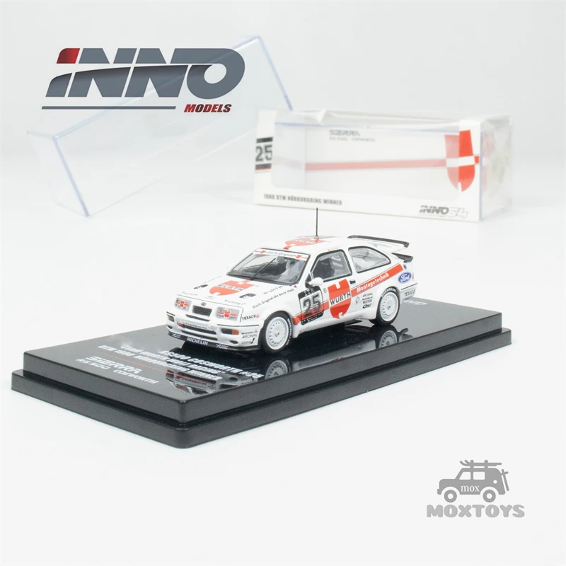 Inno 1:64 Ford Sierra Rs500 Cosworth #25 Team Wurth Racing #25 Diecast Model Car