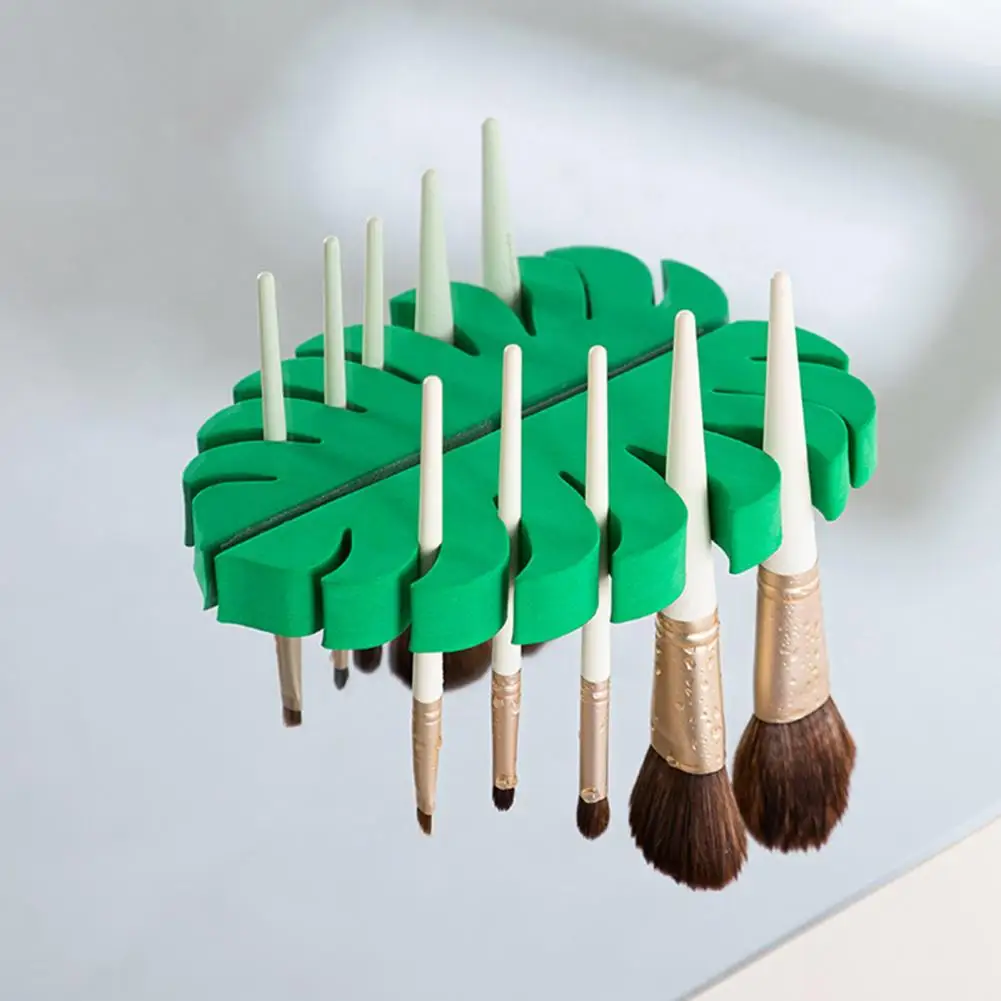 Wall-mounted Makeup Brush Holder Wall-mounted Brush Rack Elegant