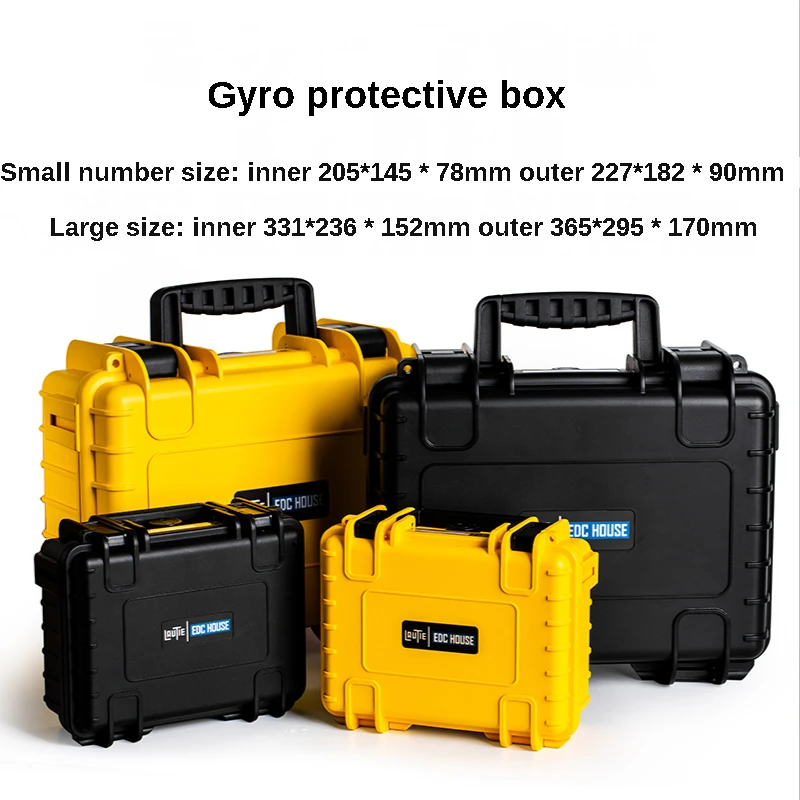 

Three-proof Storage Box EDC Protection Box Fingertip Gyro Plastic Waterproof Dustproof Shockproof Storage Box