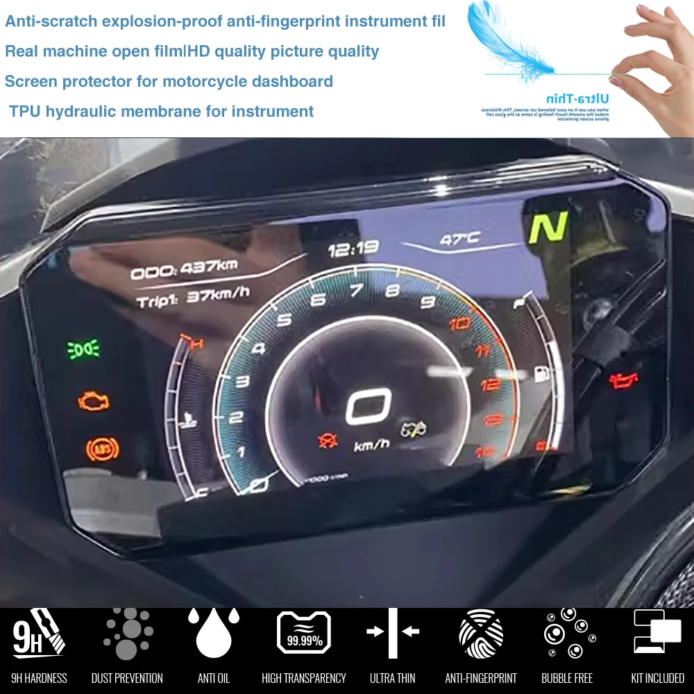 Cluster Scratch Protection Film for CFMOTO 450SR