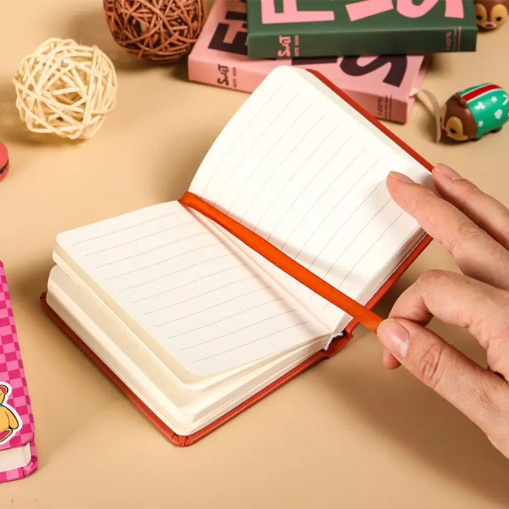 Memo Diary Planner A7 Mini Notebook 96 Sheets Thickening Scrapbooking Pocket Notepad INS Style Writing Student