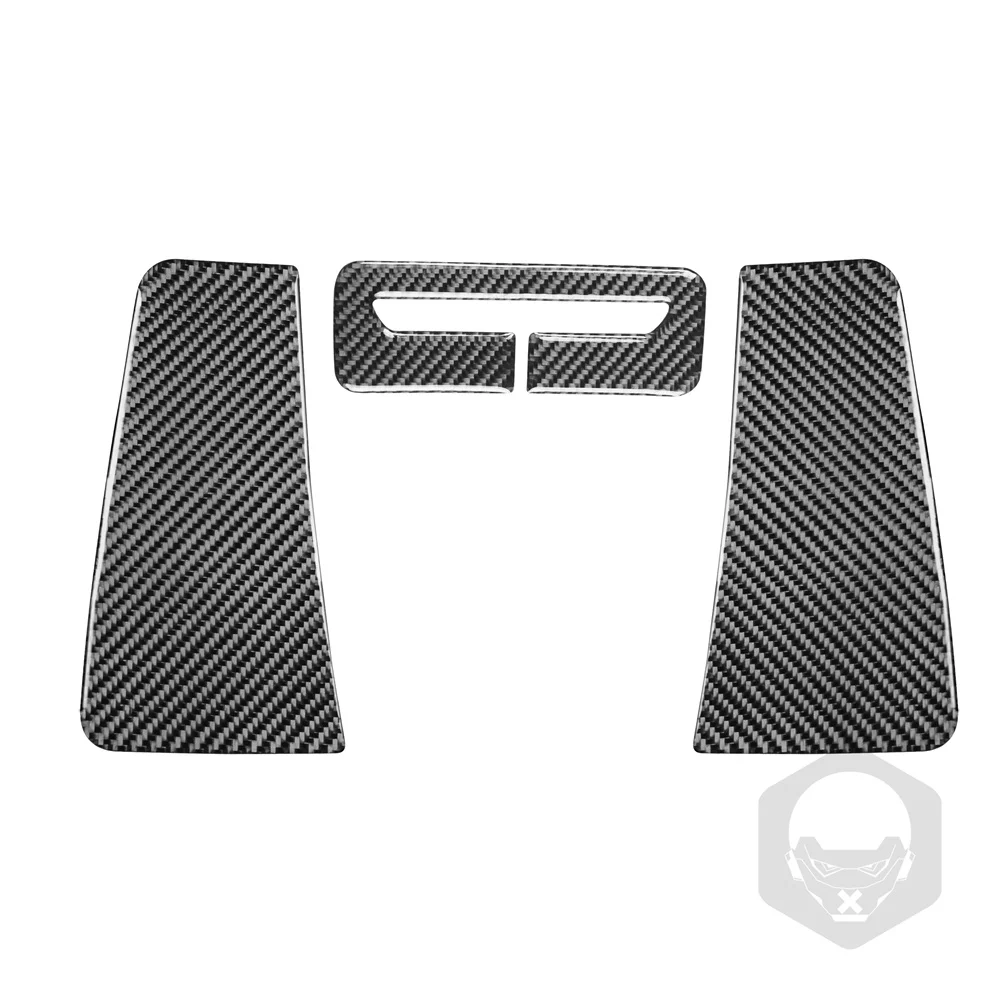 

Car Carbon Fiber Decorative Stickers ​for Challenger 15-20 Seat Belt Panel 3