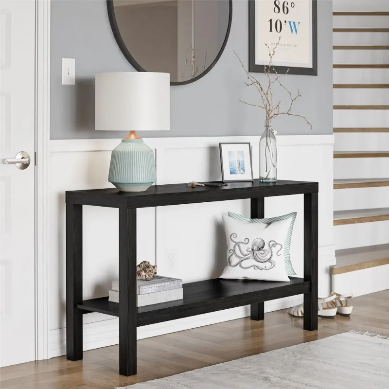 

Console Table, Black Oak