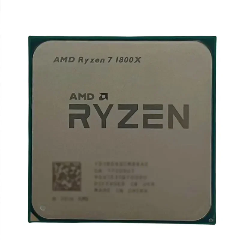 AMD Ryzen 7 1800X 프로세서 8코어 16스레드 3.6GHz 기본 속도 4.0GHz 최대 부스트 속도 AM4 소켓 20MB L3 캐시 14nm 95W TDP 데스크탑 CPU