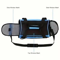 Sac portable en maille respirante pour animaux de compagnie, sacs de voyage, tente extérieure, sac à main, petit chien, chat, chiot 4
