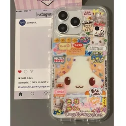 Adorable Cartoon Cat Clear Phone Case - Japan INS Style for Realme C20 4G (QN - CC2603014W1)