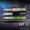 GEN 3 COMBAT TROODON 3 Knife Interceptor Blade MICRO TECK TECH M390 CNC Aluminum EDC Self Defense Tactical Pocket Knife TECKTECH 4