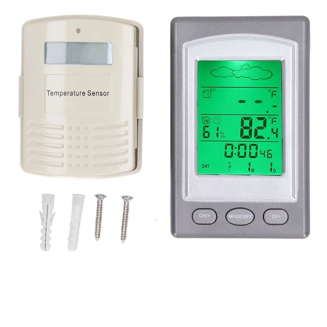 Wireless Humidity and Temperature Monitor Set