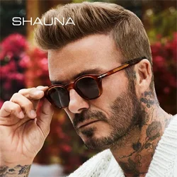 SHAUNA Retro Round Women Sunglasses Fashion Candy Color Shades UV400 Men Gradient Sun Glasses