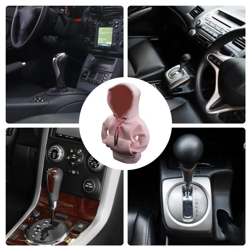 

Shift Knob Hoodie Gear Shift Knob Cover Universal Fit Hoodie Car Interior Decorations Shift Knob Cover Shift Knob Most Vehicles