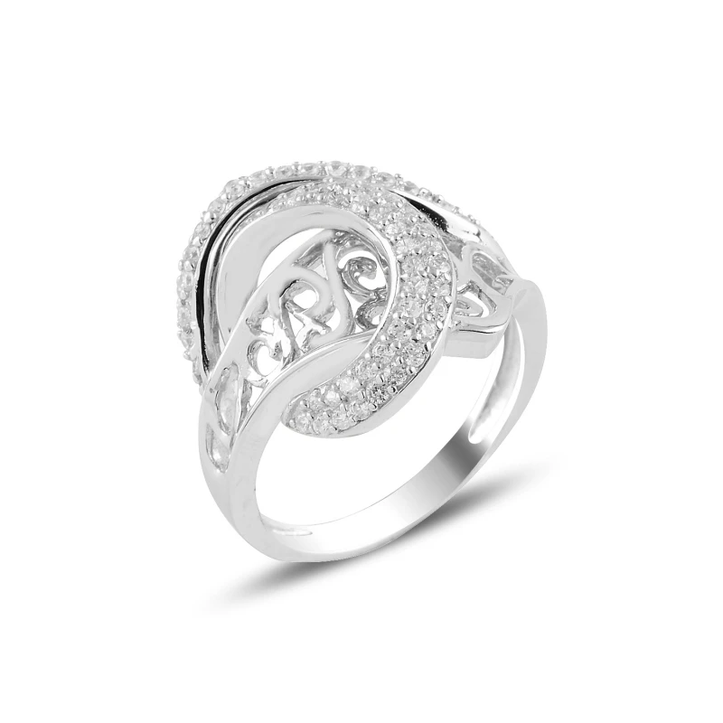 

Silver 925 Sterling Zircon Stone Ring