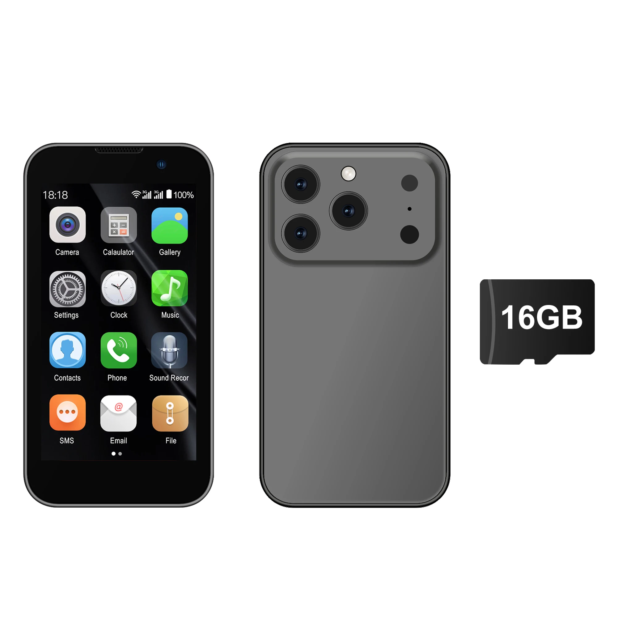 Black N 16GB TF card