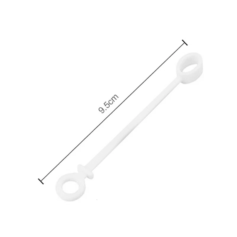 Silicone Charging Adapter and Pen Cap Keeper for Tablets - Anti-Loss Holder, 2-Pack, 9.5cm