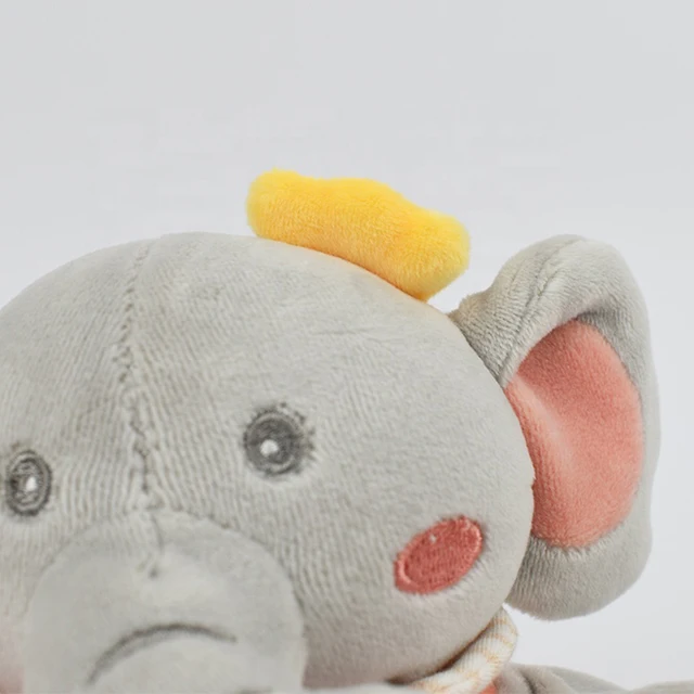 Soft Plush Hand Puppets Tigger Stuffed Toys for Kids Boys Girl Newborn Comforter Blanket Sleeping Dolls Soothe Appease Towel Bib 3