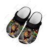 Reggae Rastafarian Rasta Rastafari Lion Of Judah Home Clogs Custom Water Shoes Mens Womens Teenager Shoe Garden Beach Slippers 1