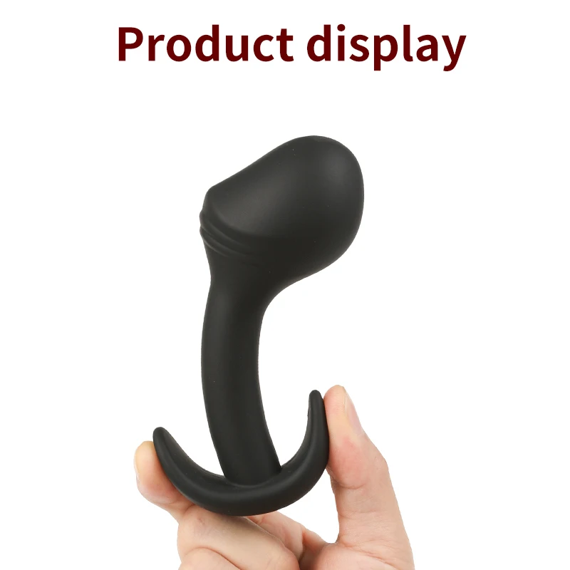 Silicone trainer gallery view with S/M/L sizing, ergonomic shape, and clean product finish