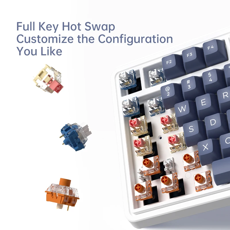 FL·ESPORTS CMK99 Mechanical Keyboard 99 Keys TTC Switch Hot