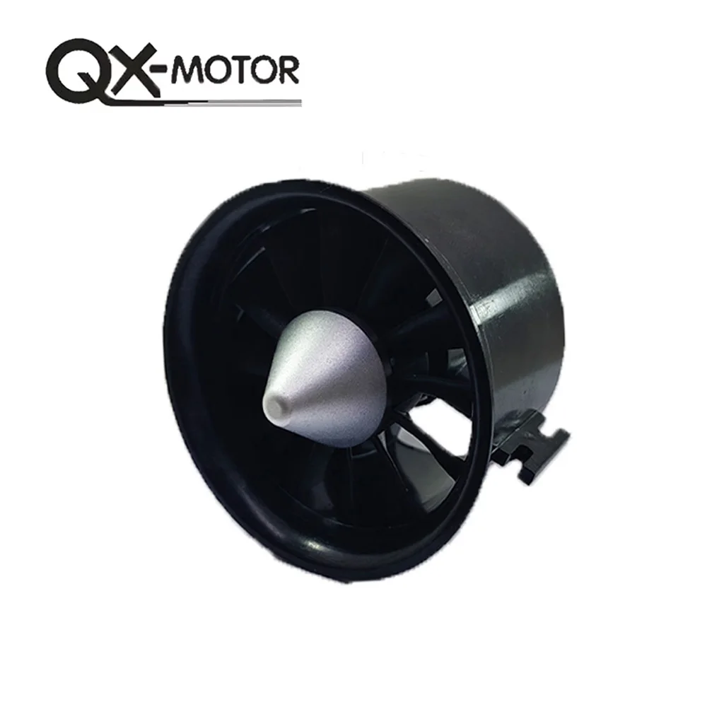 Moteur EDF 70mm 4S/6S Qx-Motor QF2827 Brushless 12 Pales pour Avion RC