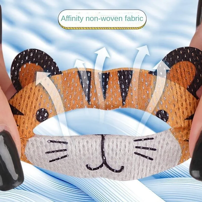 Kids Cartoon Anti-Snoring Stickers For Children Night Sleep Lip Nose Breathing Improving Patch Mouth Correction Sticker Tape