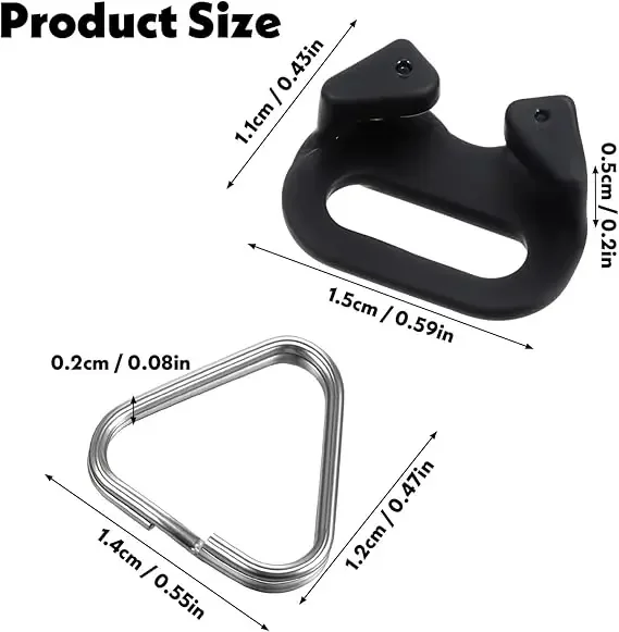 Camera Belt Hook Camera Shoulder Strap Triangle Split Ring Replacement Camera Buckle For Fujifilm Nikon Sony Olympus Pentax