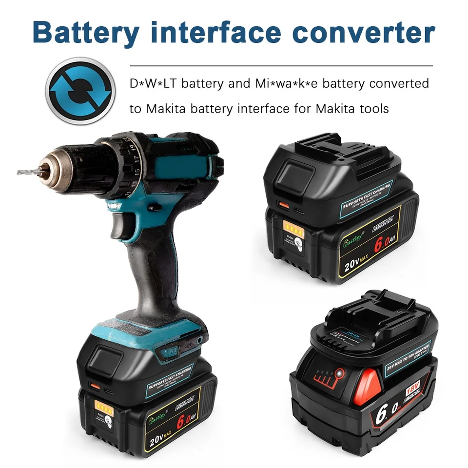 Adaptateur de batterie Milwaukee vers Mastercraft – Power Tools Adapters