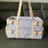 Dog Car Seat for Small Dog Center Console Seat Pet Booster Seat for Car Safety Travel Puppy Portable Dog Carrier for Cats Bag 6