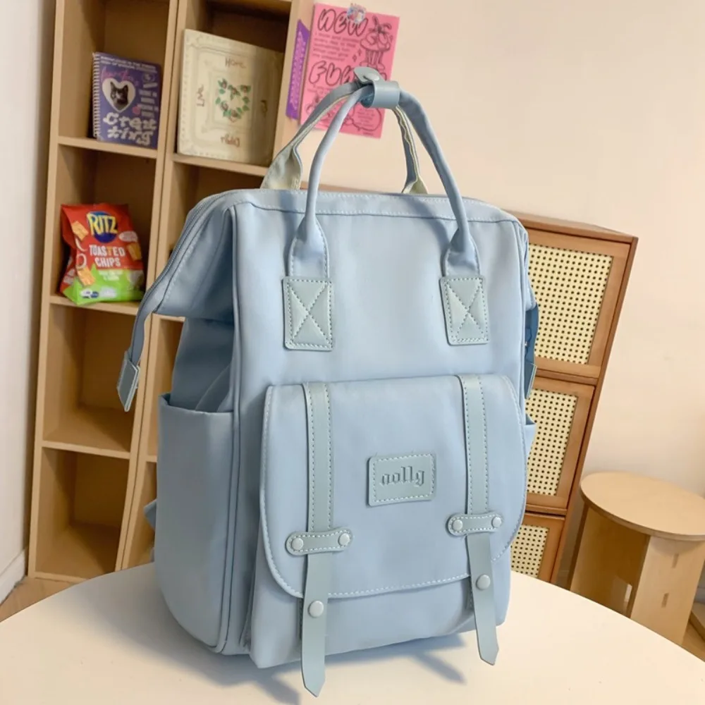 Nylon Mommy Backpack Large Capacity Anti Splash Water Baby Diaper Bag Multifunctional Wear-resistant Mommy Shoulder Bag Travel