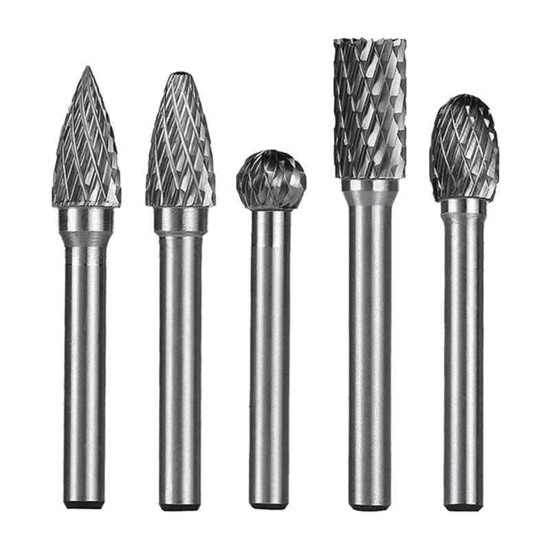 

1Set 6-10Mm 1/4 Inch For Abrasive Tool Milling Cut Carbide Set Carving Tool Grinder Abrasive Tool