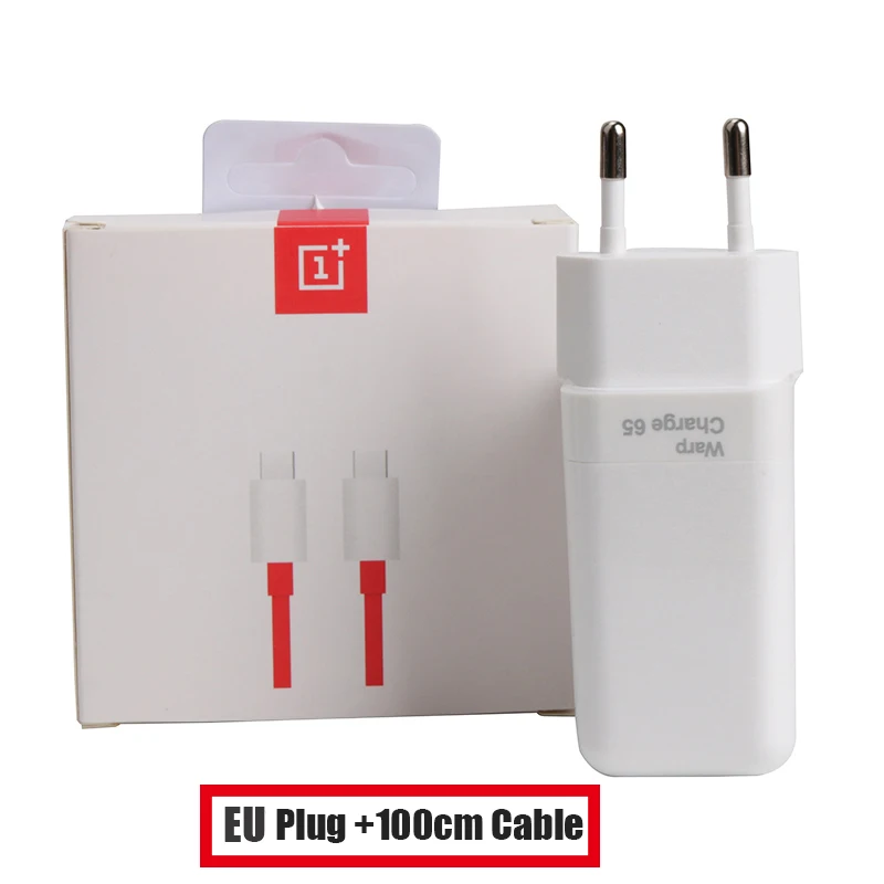 Original Oneplus Warp Charge 65w Charger Fast Charge 65W Dash Chargers Oneplus 5t Adapter For OnePlus 8T/8/7T/7/6T/6/5/ 6A Cable baseus 65w Chargers