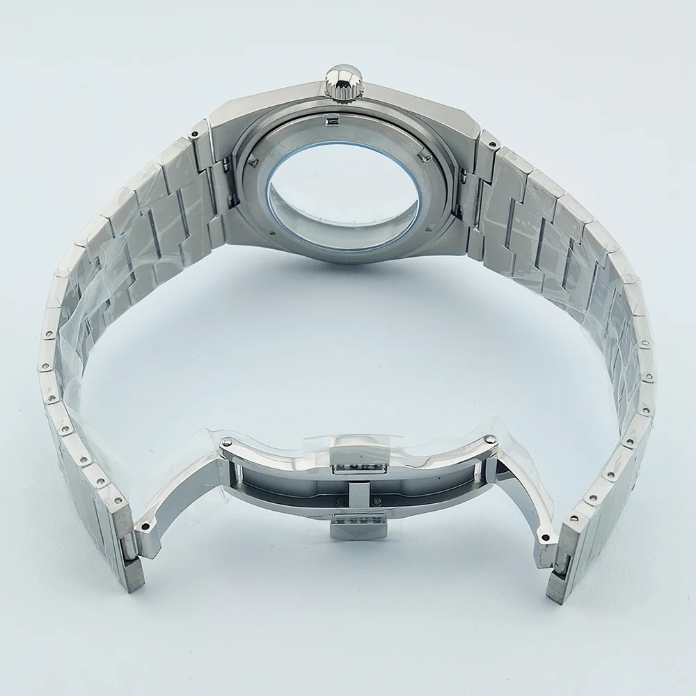 40 مللي متر ساعة حافظة nh35 حافظة الياقوت الزجاج ا...