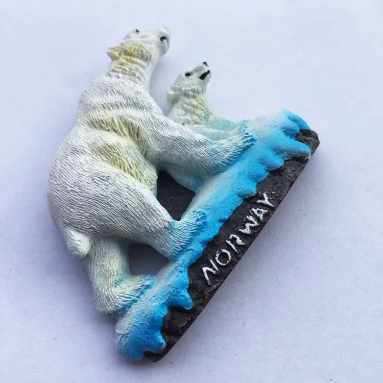 Europe Norway 3D Fridge Magnets Tourism Souvenir Refrigerator Magnets Sticker Collection Handicraft Decoration Articles