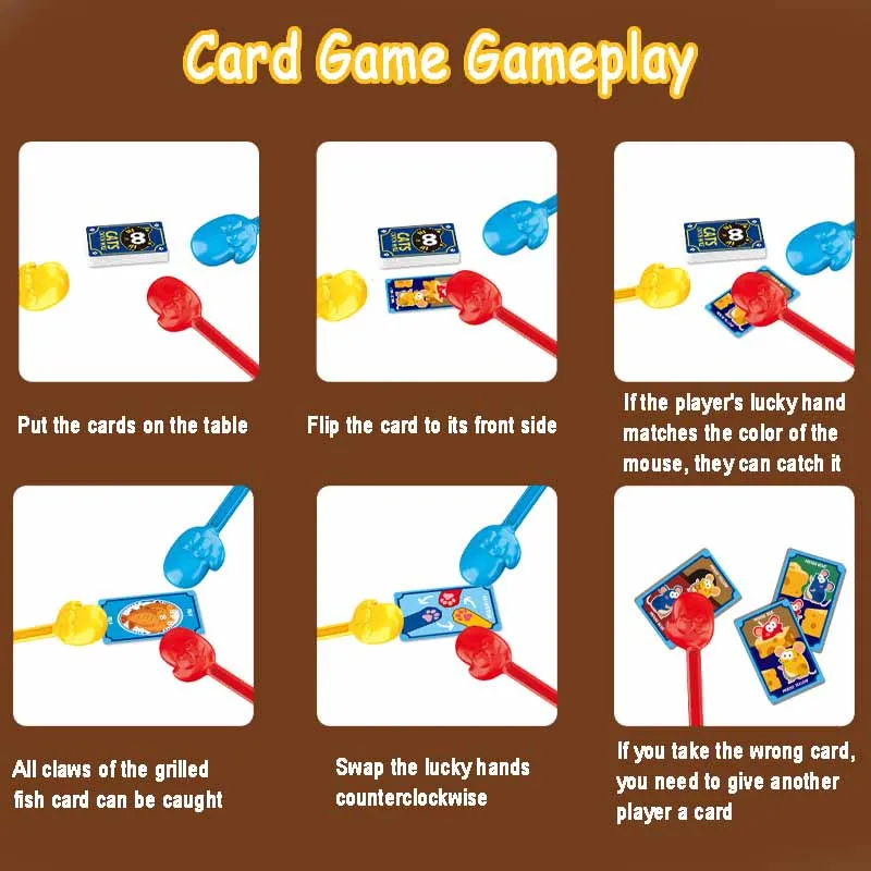 Plastic Family Board Game for Kids and Adults