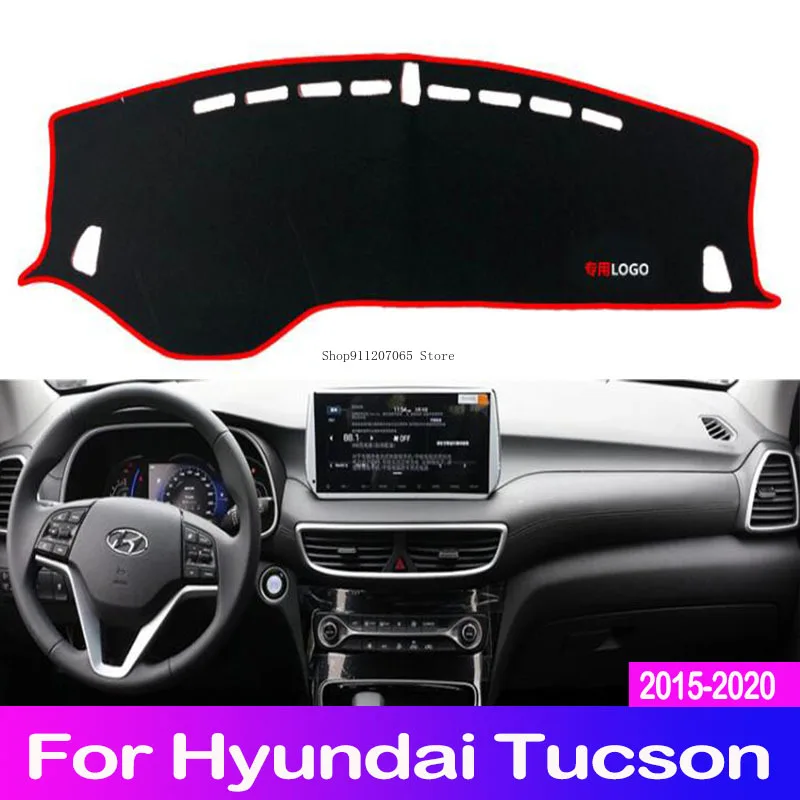 

Ковры для Hyundai Tucson 2015-2018 2019 2020 2021 крышка приборной панели автомобиля