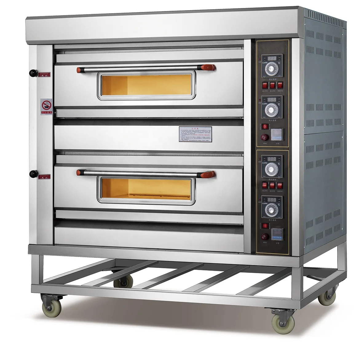3 Deck 6 Trays Electric Bread Baking Oven Microwave Oven Bakery Oven 3