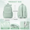Large Capacity Multi-Functional Laptop Backpack, High Students Schoolbag,Casual University School Backpack for Teens Girls Boys 3