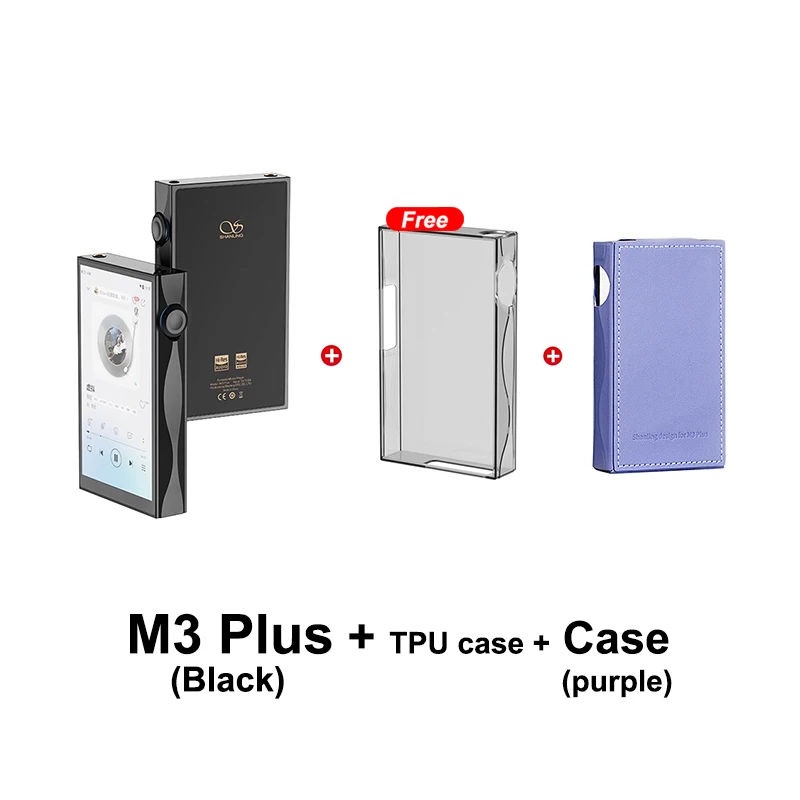 SHANLING M3 Plus HiFi ポータブル音楽プレーヤー USB DAC AMP