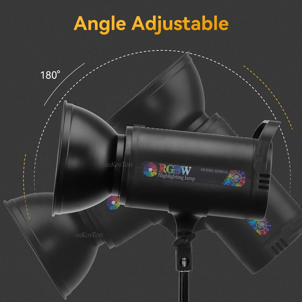 Фото Светодиодный ная подсветка RGB, 1700K-12000K, для крепления на улице, для фотостудии №4