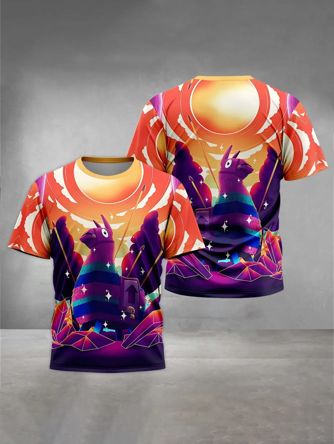 Print Baby Clothing 5 to 14 Years Male Outdoor Clothes for Hot Game-Design-F-F-FORTNITES-Children Boy Girl Child T-Shirt Top 3