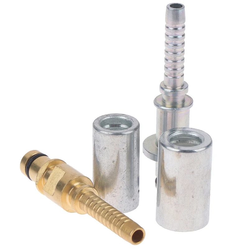 

Hose Plug Fitting With Sleeve For High Pressure Washer Pipe Tip Repair Connector Adaptor Washer Pipe Tip Car Washer Fittings 1PC