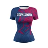 Anti-Odor Tight Short Sleeve Women Rash Guard - MMA Gym & Surfing Shirt - UPF 50+ Quick Dry Athletic Top for Training & Swimwear 4