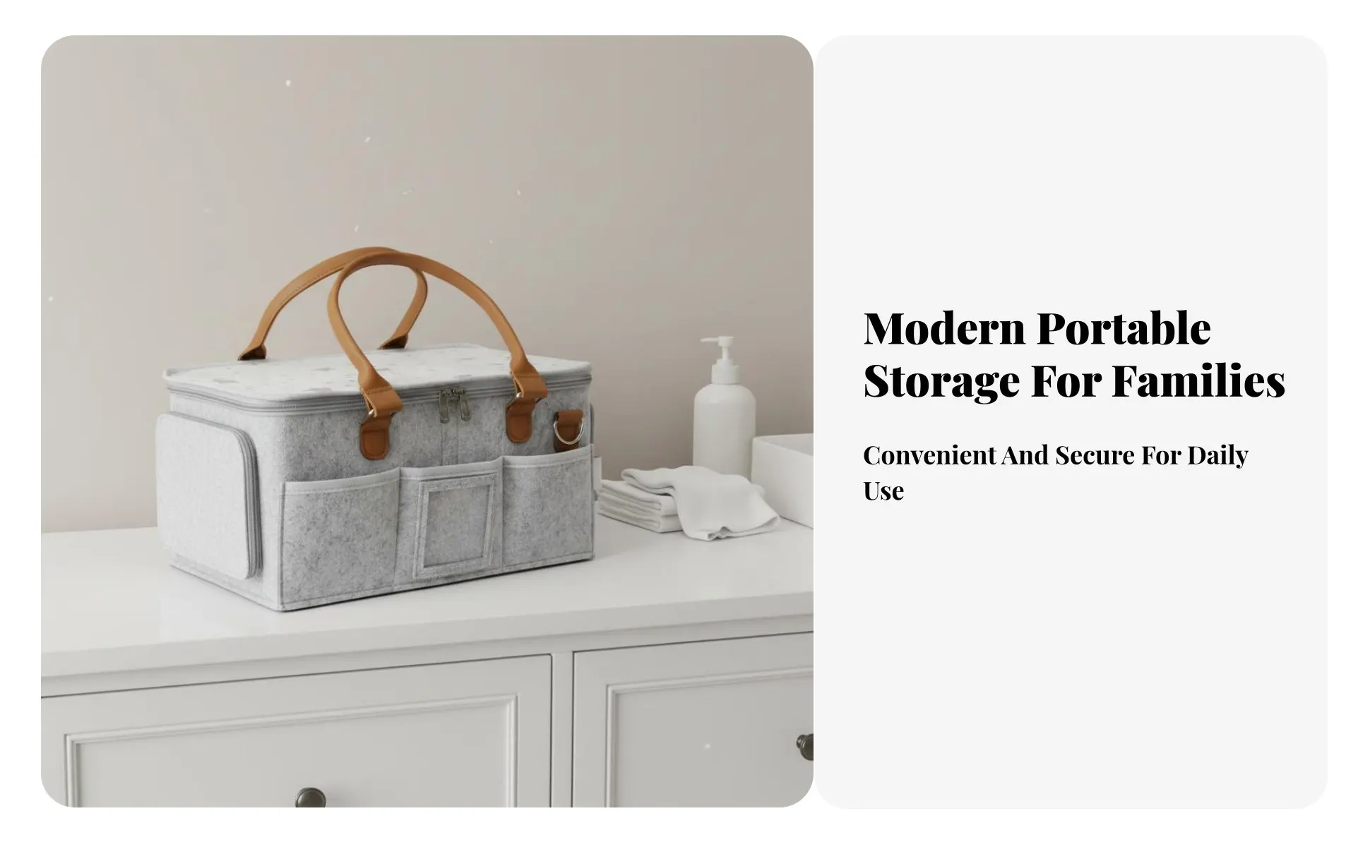 Cloth Diaper Organizer Foldable Baby Diaper Organizer Mommy Bag Organizer Lightweight Portable Changing Table Organizer