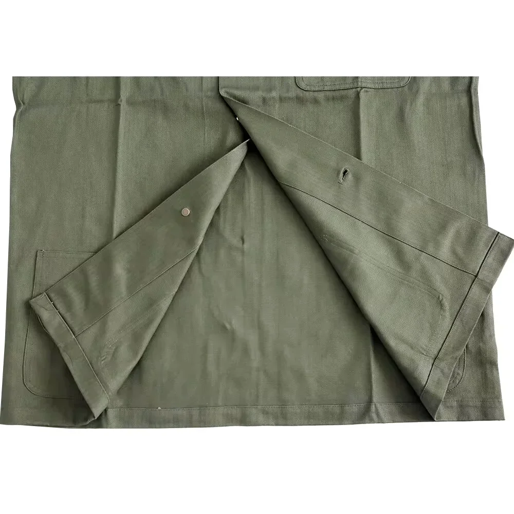 WW2 US Uniform HBT Soldier USMC Navy Jacket  Marine Corps Jacket for Men Casual Coat Replica Running Coat WW2 Jacket 5